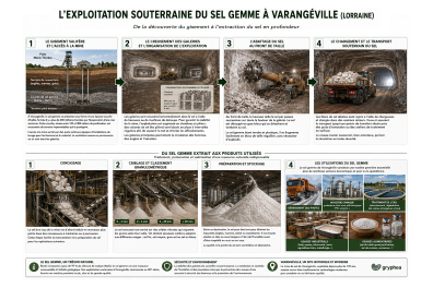 L'exploitation souterraine du sel gemme de Varangéville (Lorraine)